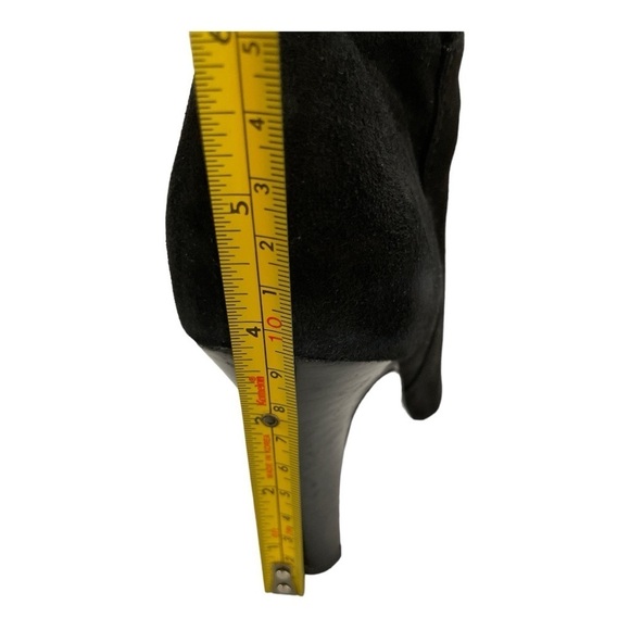 Cole Haan Nancy Nike Air Tall Black Suede Riding Boots with Tassel, size 8.5 - Picture 7 of 10